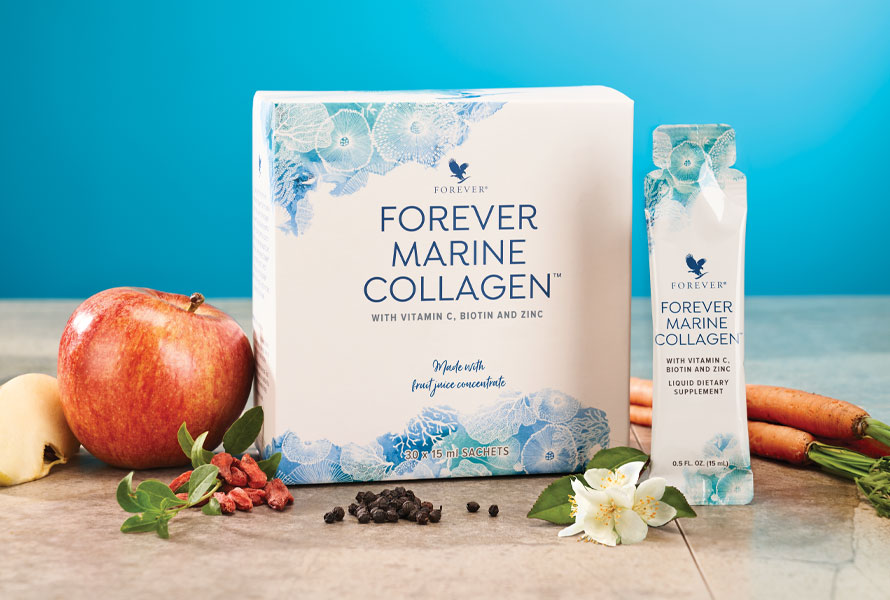 Forever Marine Collagen, exklusivt kosttillskott för skönhet inifrån och ut. 